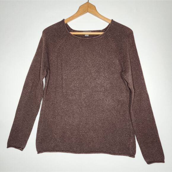 Eddie Bauer Brown Pullover Sweater Women's Size Large - Picture 1 of 4